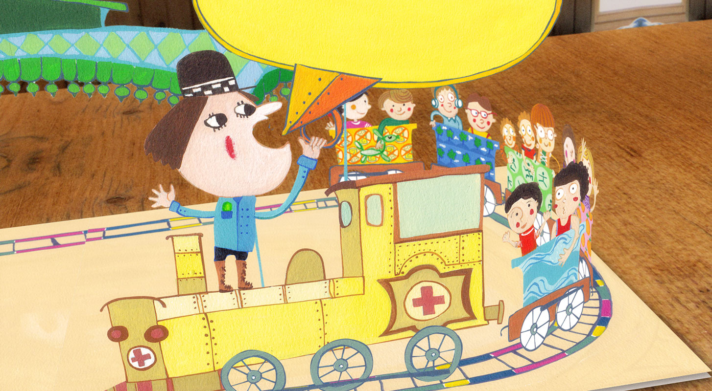 Pop-up - Tren Saludable